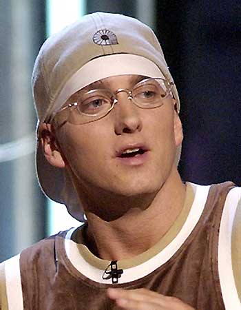 eminem deer on fence. Eminem dismisses baby reports