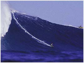 New computer simulations may help mariners identify freak wave ''hot spots''