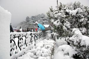 Fresh snow in Himachal, cold wave revives