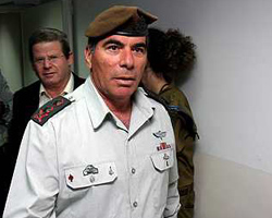 Israeli Chief of Staff Gabi Ashkenazi. 