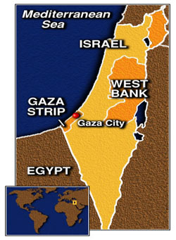 Two wounded as Israel rockets car in Gaza Strip 