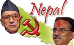 Girija Prasad Koirala & Prachanda