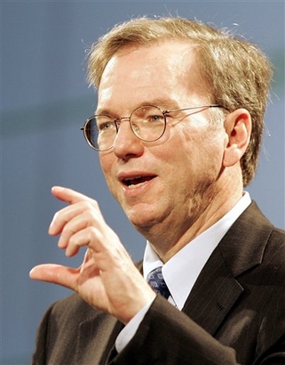 Google Chairman Eric Schmidt