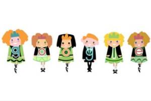 Google’s St. Patrick’s Day Doodle showed six children presenting Irish stepdance