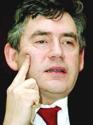 British Prime Minister Gordon Brown