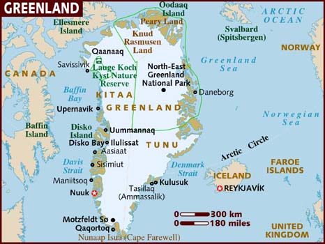 Greenland Map