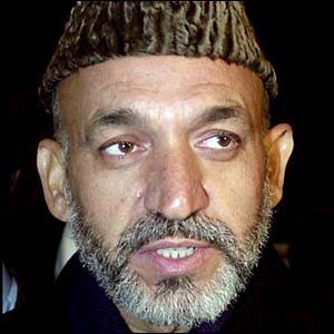 Afghan President Hamid Karzai