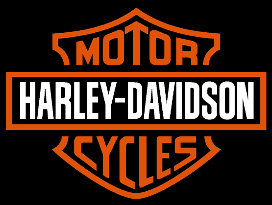 harley davidson logo outline