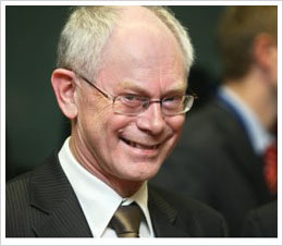 Belgian PM Herman Van Rompuy appointed first EU President