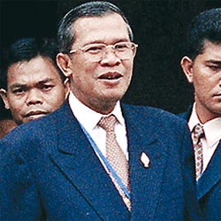 Cambodian PM Hun Sen Contracts Swine Flu