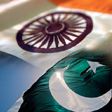 India-Pakistan Flag