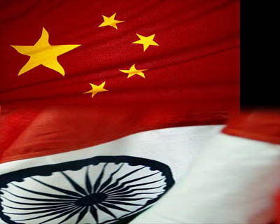 India-china-flag