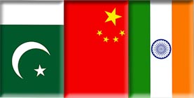 India, China, Pakistan