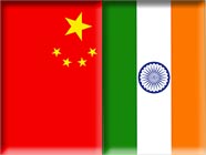 India, China