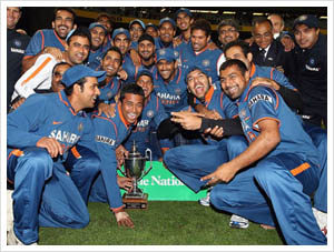 Indian squad leaves for Champions Trophy