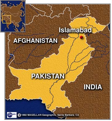 Pakistan Map