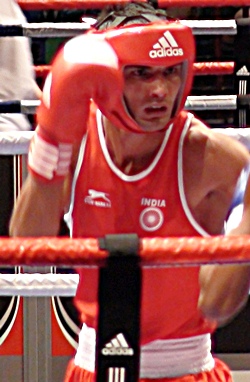 Jai Bhagwan advances in Commonwealth Boxing