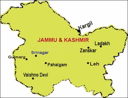 Jammu and Kashmir Map