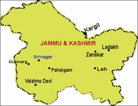 J&K Map