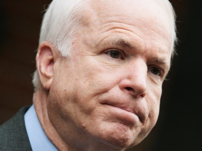 McCain says Americans "proud" over Obama's Nobel prize