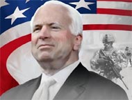 McCain laughs off daughter’s claim his campaign ruined her love life