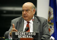 OAS Secretary-General Jose Miguel Insulza