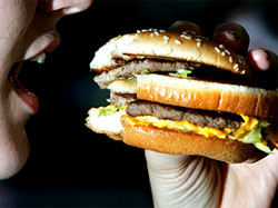 Junk food diet ''can give you depression''