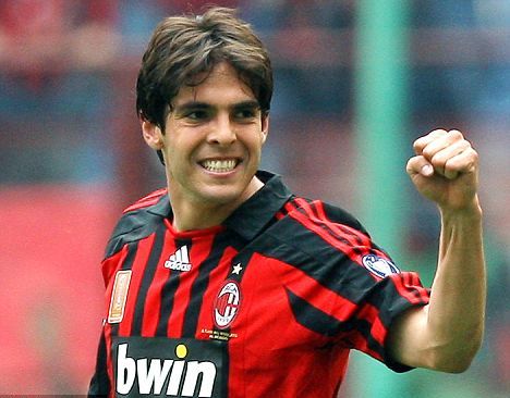 Brazilian soccer star Kaka gets police escort to hotel