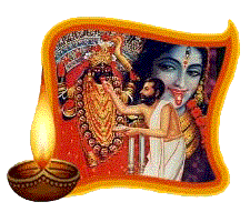 Kali Puja celebrated at Dakshineshwar temple