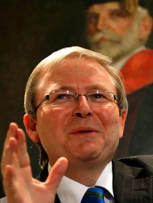Australian Prime Minister Kevin Rudd 