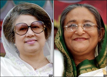 Sheikh Hasina And Khaleda Zia 