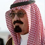 King Abdullah of Saudi Arabia