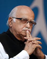 Advani congratulates Rajnath Singh on his being elected BJP president 