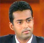 Indian tennis star Leander Paes