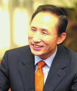 South Korean President Lee Myung Bak