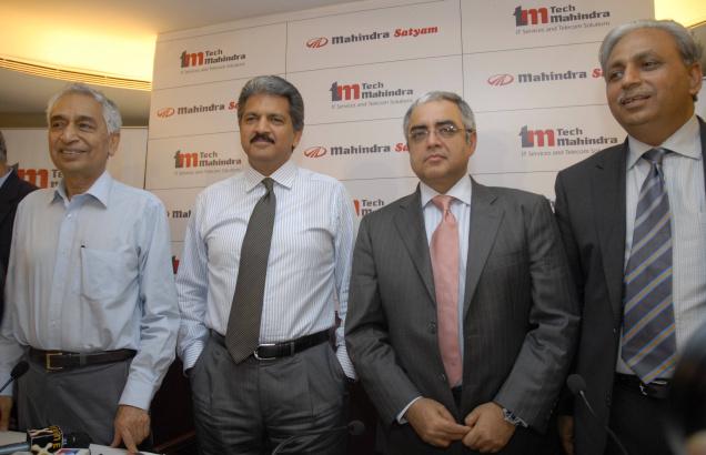 Mahindra Satyam Among Gainers; Indian Markets Trading One Per Cent Lower