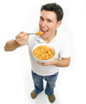 Eating Breakfast
