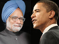 Summary of points taken up at meeting between Obama and Manmohan Singh