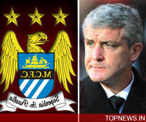 Manchester City bosses back beleaguered manager Hughes