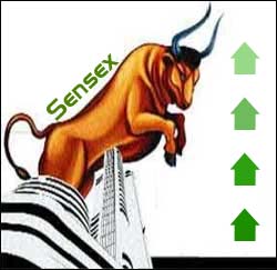 Sensex rises 136.55 points; capital goods, banking stocks up