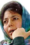 Mehbooba Mufti wary of militant activity following troop cut initiatives