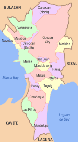 Manila Map