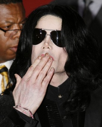 Michael jackson's sores on skin