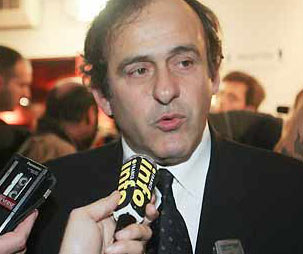 Platini annoyed by Real Madrid's spending spree 