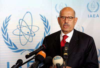 Iran issue unsolved at ElBaradei's last IAEA board meeting 