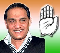  Congress announces Azharuddin as its candidate from Moradabad