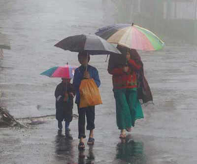 Low monsoon is due to a northward shift in path, IMD