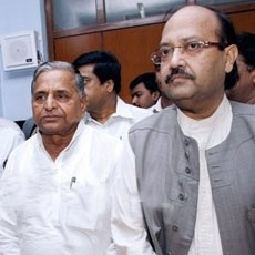 Mulayam Singh Yadav, Amar Singh
