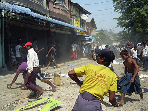 Myanmar-riot