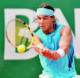 Nadal broke